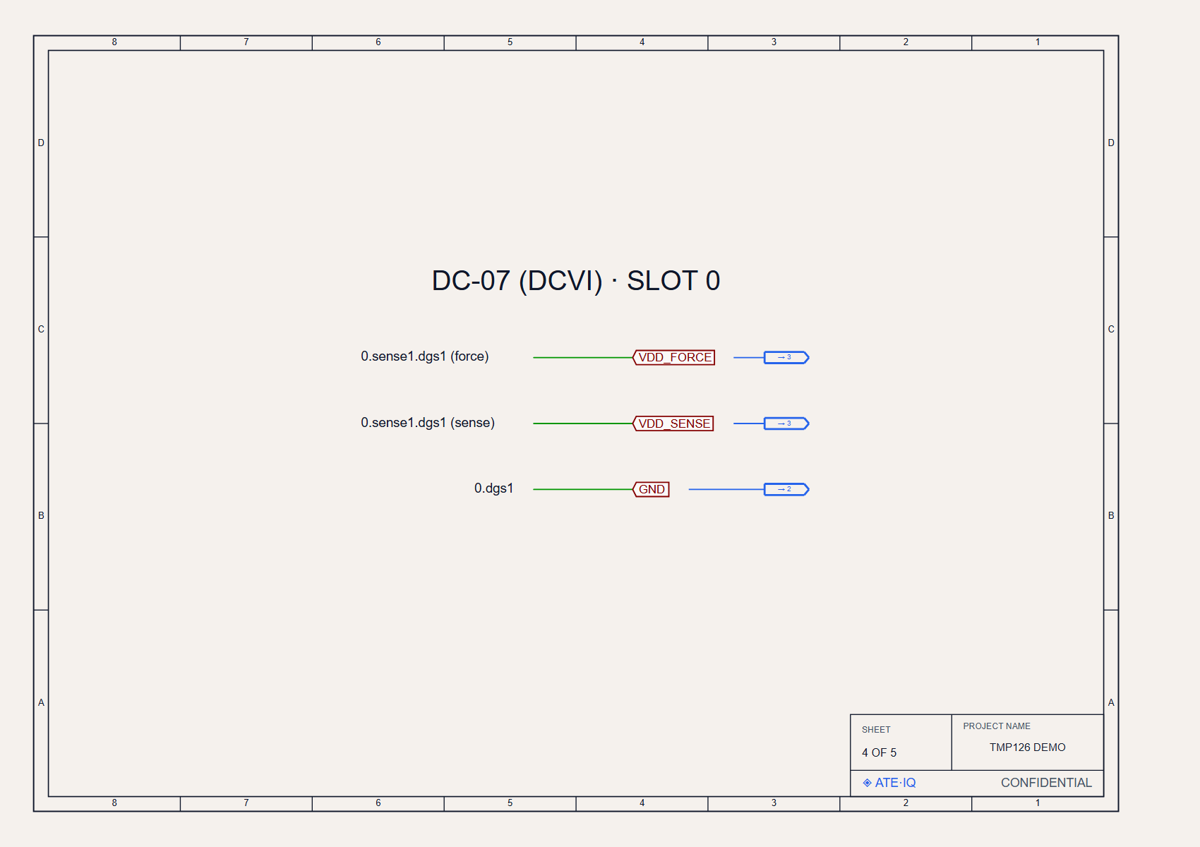 DC-07 DCVI instrument sheet